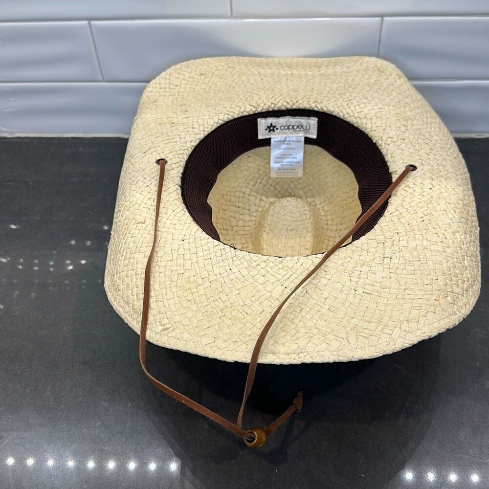 Cappelli Straworlds Cowboy Hat-NWOT - Picture 5 of 9